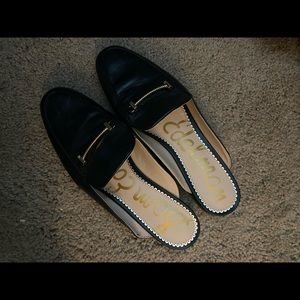 Sam Edelman Black Mules